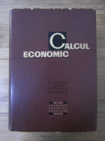 Manea Manescu - Calcul economic