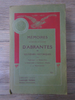 Anticariat: Memoires de Madame la Duchesse d'Abrantes. Souvenirs historiques (volumul 7)