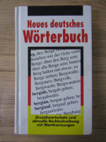 Neues deutsches. Worterbuch von A-Z. Grundwortschatz und aktuelle Rechtschreibung mit Worttrennungen