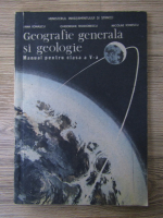 Nicolae Ionescu, Jana Ionascu - Geografie generala si geologie. Manual pentru clasa a V-a