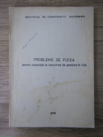 Probleme de fizica pentru candidatii la concursul de amitere in ICB