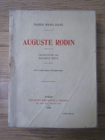 Rainer Maria Rilke - Auguste Rodin (1928)