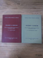Regulamente si instructiuni pentru aplicarea normelor departamentale de protectie a muncii (2 volume)