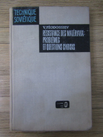 V. Feodossiev - Resistance des materiaux: problemes et questions choisis