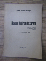 Gheorghe Tilea - Despre iubirea de saraci