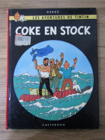 Herge - Les aventures de Tintin. Coke en stock