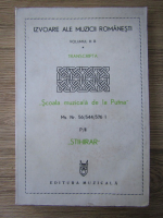 Izvoare ale muzicii romanesti, volumul 3 B. Transcripta. Scoala muzicala de la Putna