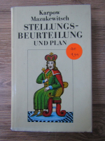 Karpow Mazukewitsch - Stellungsbeurteilung und plan