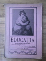 Maria Beiu Paladi - Revista Educatia, anul VIII, nr. 1, 1925