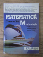 Marius Burtea - Matematica, clasa a X-a, M tehnologic