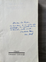 Platon - Dialoguri (cu autograful lui Constantin Noica)