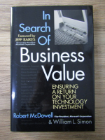 Robert L. McDowell - In search of business value