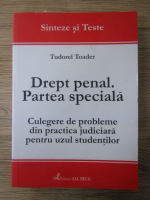 Tudorel Toader - Drept penal. Partea speciala