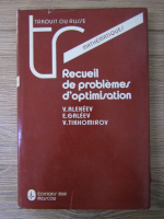 V. Alexeev, E. Galeev - Recueil de problemes d'optimisation