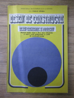 Vasile Sarbu - Desen de constructii. Desen geometric si proiectiv, manual pentru clasa a IX-a, licee industriale si anul I, scoli profesionale cu profil de constructii-montaj