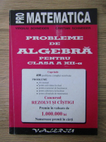 Virgiliu Schneider - Pro Matematica. Probleme de algebra pentru clasa a XII-a