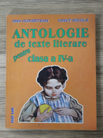 Ana Hopartean - Antologie de texte literare pentru clasa a IV-a