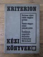 Andras Biro - Dictionar tehnic roman-maghiar-german