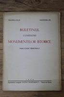 Buletinul Comisiunii Monumentelor Istorice, anul XXVII, fasc. 81, iulie-septembrie 1934