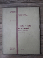 C. Boroianu - Texte vechi romanesti. Album de paleografie romano-chirilica