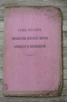Catre cetatenii Transilvaniei, Banatului, Crisanei, Satmarului si Maramuresului (1918)