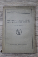 Claudio Isopescu - Documenti inediti della fine del cinquecento (1929)