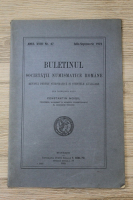 Constantin Moisil - Buletinul Societatii Numismatice Romane, anul XVIII, nr. 47, iulie-septemvrie 1923