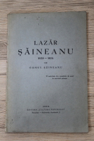 Constantin Saineanu - Lazar Saineanu (1935)