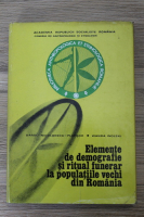 Dardu Nicolaescu - Elemente de demografie si ritual funerar la populatiile vechi din Romania