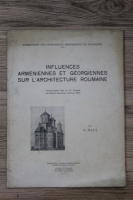 G. Bals - Influences armeniennes et georgiennes sur l'architecture roumaine (1931)