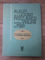 George Manoliu - Album de lucrari preclasice pentru violina si pian