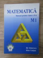 Ilie Stanescu - Matematica, manual pentru clasa a X-a, M1