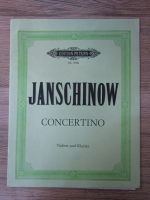 Janschinow. Concertino. Violine und klavier