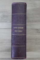 Anticariat: Lord Byron - Oeuvres completes (volumul 3, 1909)