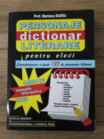 Mariana Badea - Personaje literare. Dictionar pentru elevi