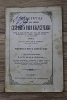 Niculae M. Popescu - Viata si faptele Domnului Tarii Romanesti Costandin Voda Brancoveanu (1914)