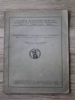 Radu Rosetti - Corespondenta Maiorului D. Giurescu (1946)