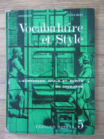 Richard Schmitt - Vocabulaire et style
