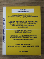 Anticariat: Rudolf Schmultzer - Legea Fondului Funciar. Culegere de spete ale Inaltei Curtii de Casatie si a altor instante judecatoresti