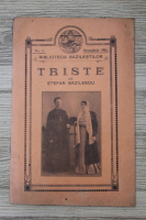 Stefan Bazilescu - Triste, nr. 1, octombrie 1914