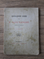 Vasile Alecsandri - Qvelqves vers (1915)