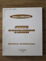 Vasile Zvancescu - Studii de filosofie romaneasca si universitara. Biblioteca anthropologica