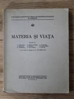 Victor Valcovici - Materia si viata (1944)