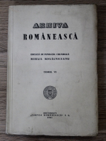 Arhiva romaneasca (tomul VI, 1941)