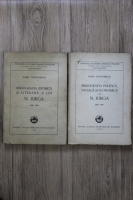 Barbu Theodorescu - Bibliografia istorica si literara a lui N. Iorga 1890-1934 (1935, 2 volume)