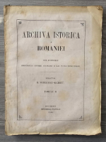Bogdan Petriceicu Hasdeu - Archiva istorica a Romaniei (tomul 2, 1965)