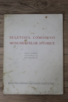 Buletinul comisiunii monumentelor istorice. Anul XXXIII, fascicola 105, iulie-septemvrie 1940