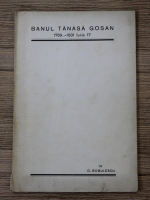 Constantin Bobulescu - Banul Tanasa Gosan (1928)