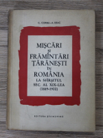 Constantin Corbu - Miscari si framantari taranesti in Romania la sfarsitul sec. al XIX-lea