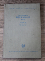Dictionarul limbii romane, litera O (tomul VII, partea a 2-a)
